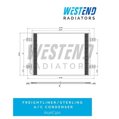 Freightliner Sterling A C Condenser Various