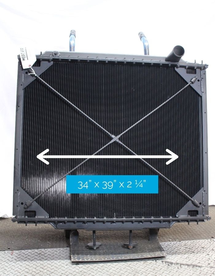 Radiator Core Support Left Securing Plate 8R0805499, Radiators
